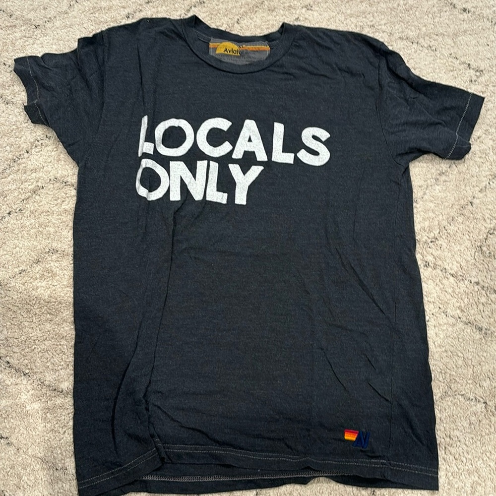 Aviator nation  “locals only” T-shirt extra large